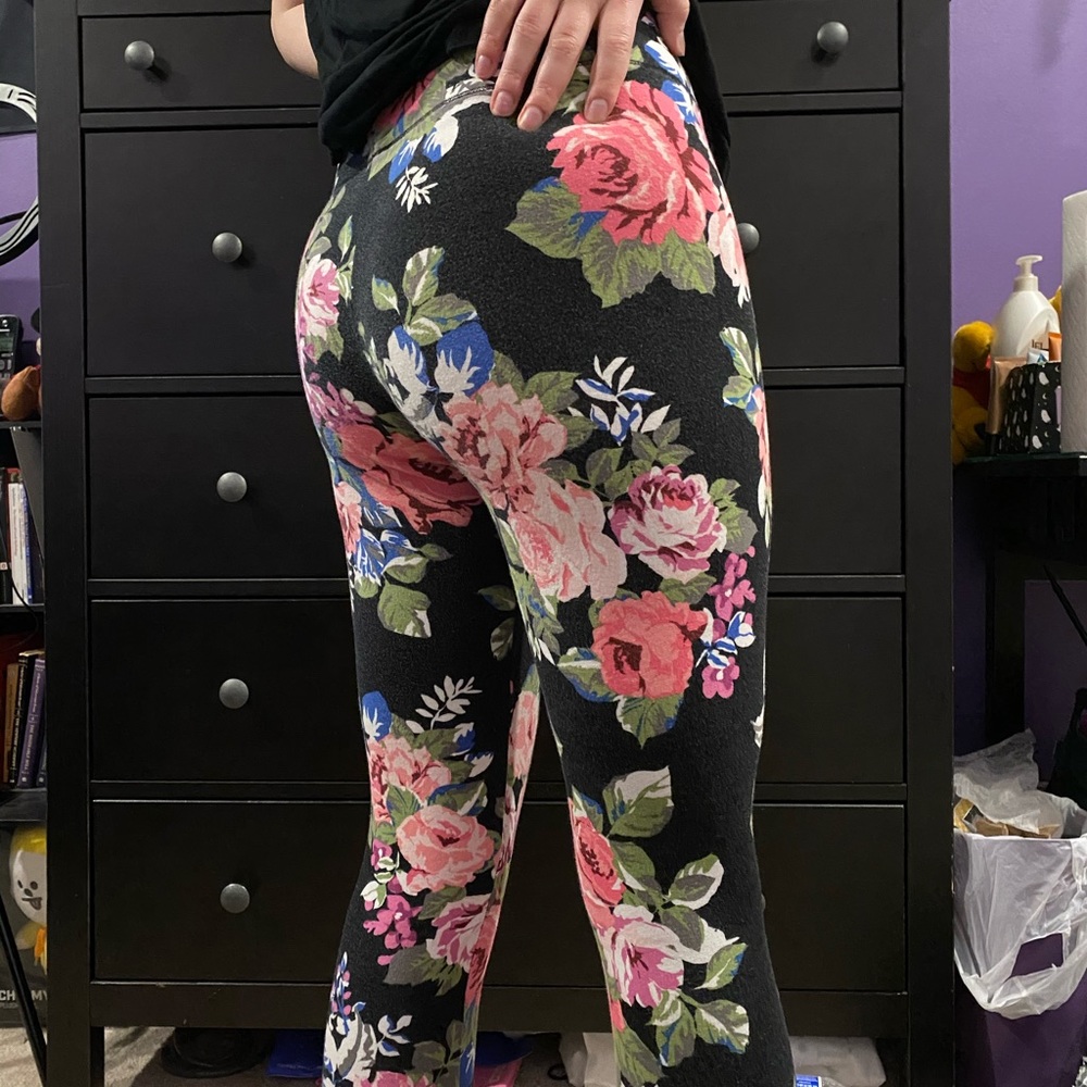 Flower leggings